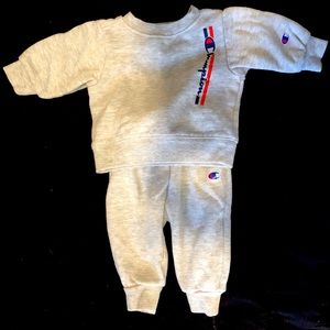 Champion sweat suit